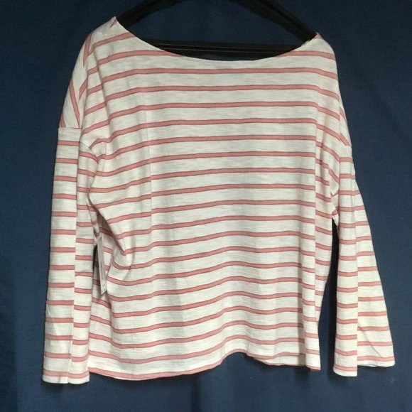 NEW-Pink Stripe Top by a.n.a - Sz XXL - Picture 2 of 4